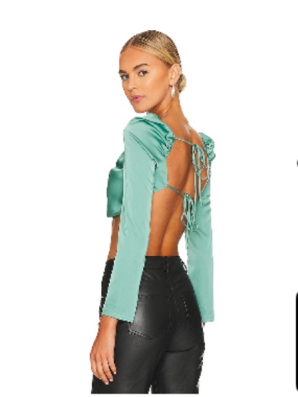 More To Come Kaela Open Back Top